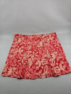 RipSkirt Hawaii Women's Floral Wrap Kick Pleat Skirt Pink XXL